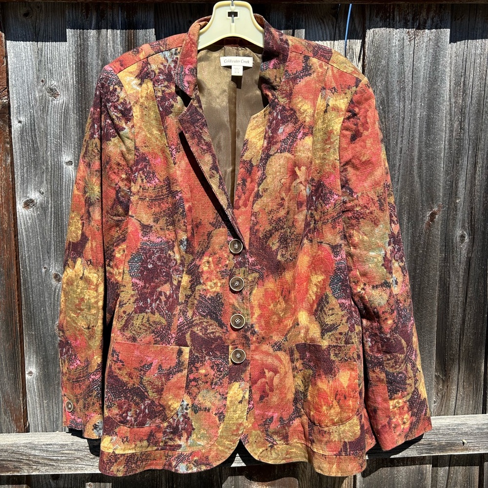 Coldwater Creek cotton jacket.